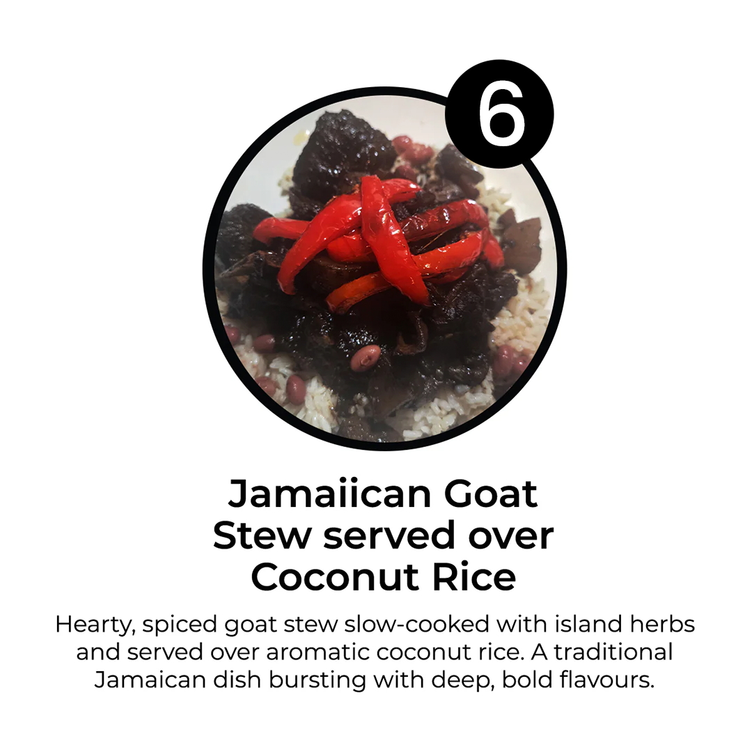 CHEF POP'S 5 (+1 FREE) CARIBBEAN MEAL PLAN