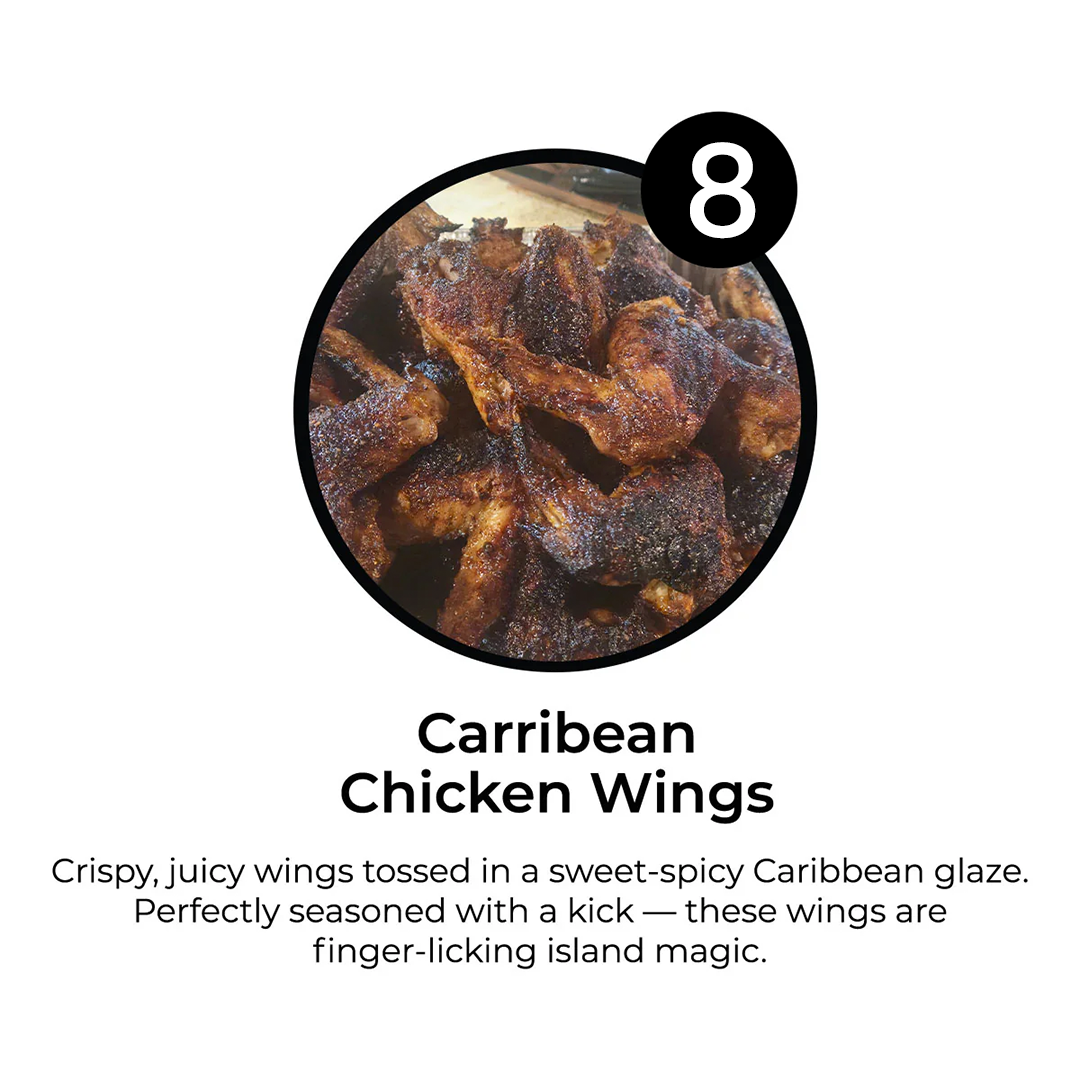 CHEF POP'S 5 (+1 FREE) CARIBBEAN MEAL PLAN